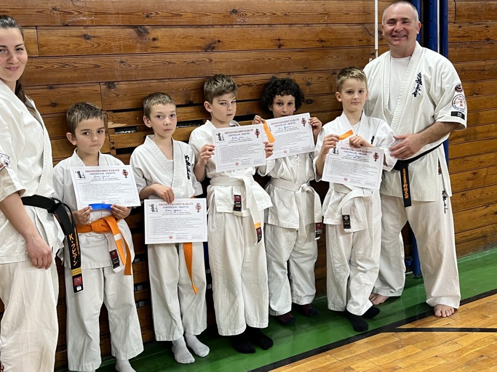 Seishin Karate Klub, Dunaszerdahely, övvizsga